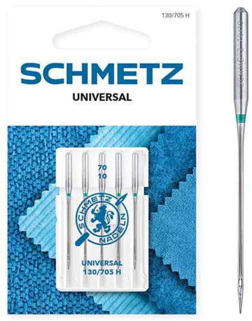 Schmetz Sewing Machine Needles - Universal Fine Fabric 70/10