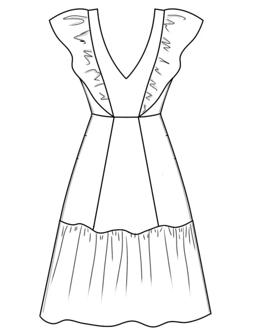 Valentina Dress, Emporia Patterns