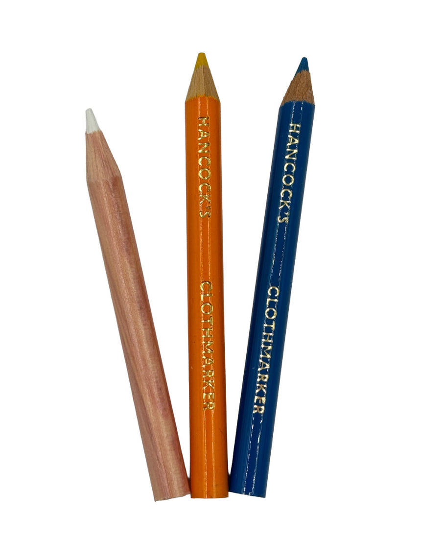 Pack of Three Cloth Marker Pencils