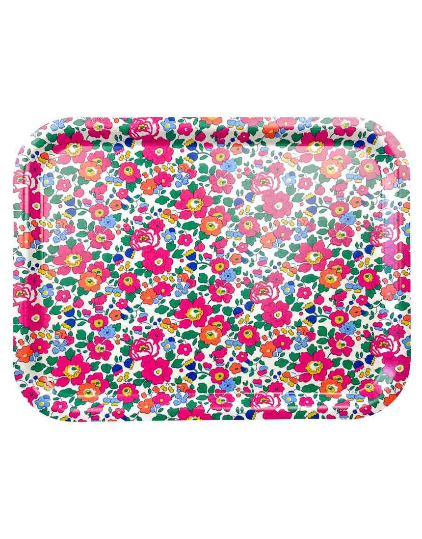 Large Tray in Liberty Betsy Pink