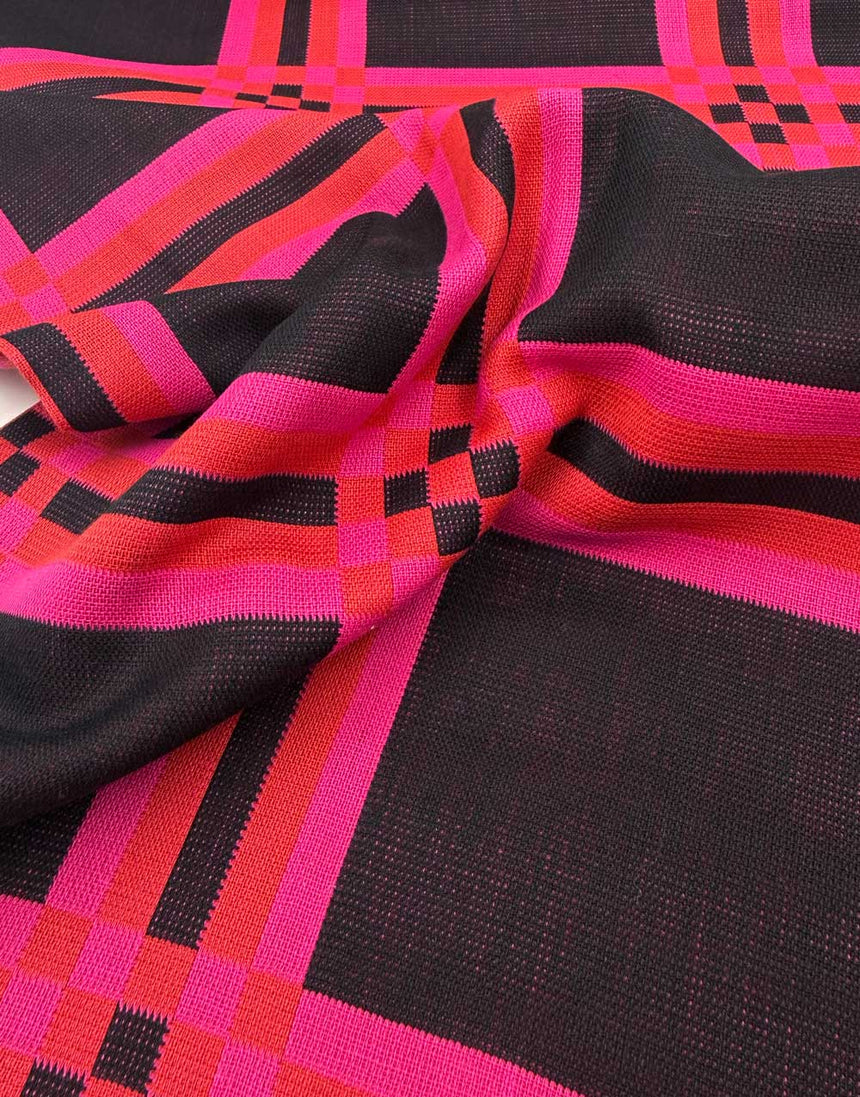 Licorice Encounter Triple Gauze Cotton Fabric, Narrative by Anna Maria