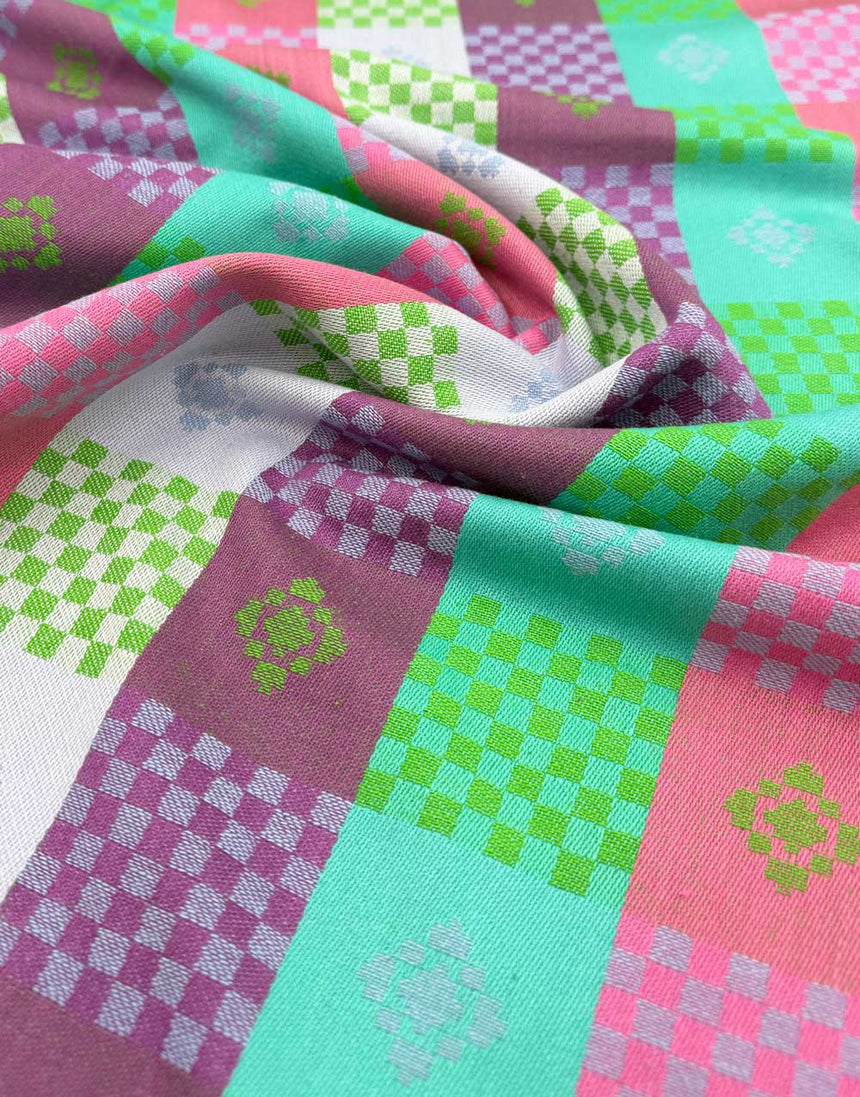 Ice Your Move Cotton Jacquard Fabric, Narrative by Anna Maria