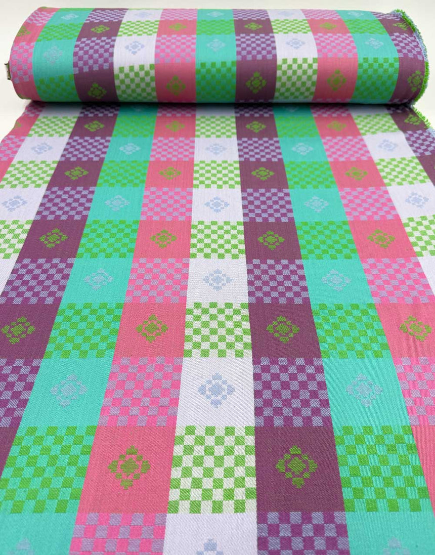 Ice Your Move Cotton Jacquard Fabric, Narrative by Anna Maria