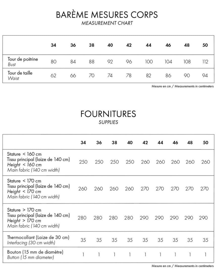 La Robe Flare Dress Sewing Pattern, Atelier Brunette