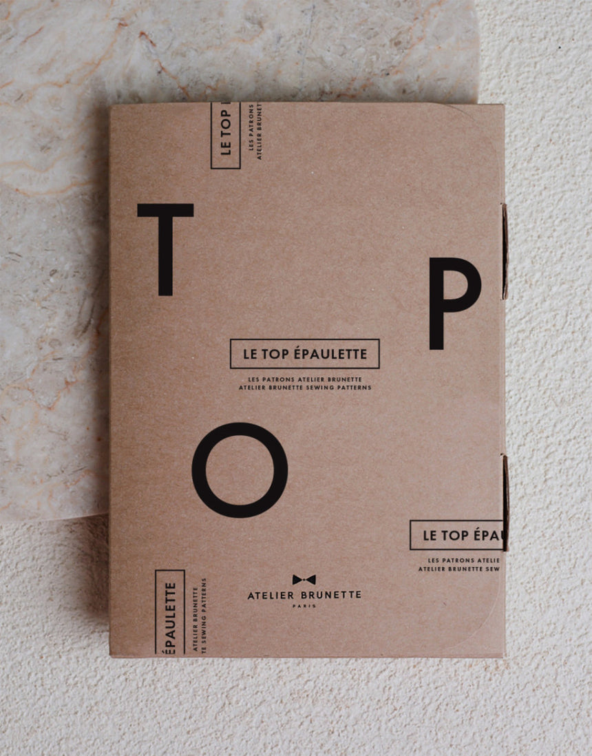Le Top Epaulette Sewing Pattern, Atelier Brunette