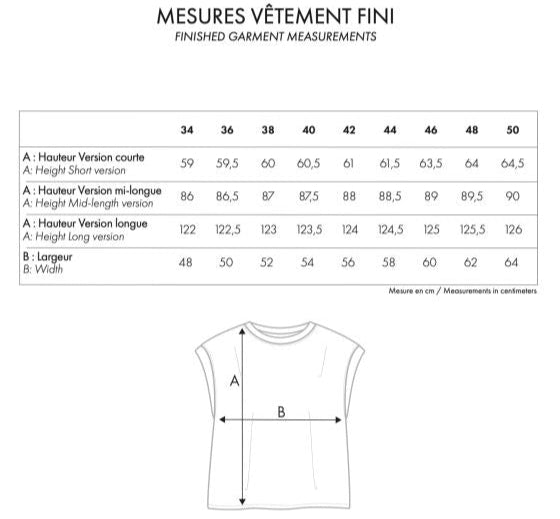 Le T-Shirt & Dress Sewing Pattern, Atelier Brunette