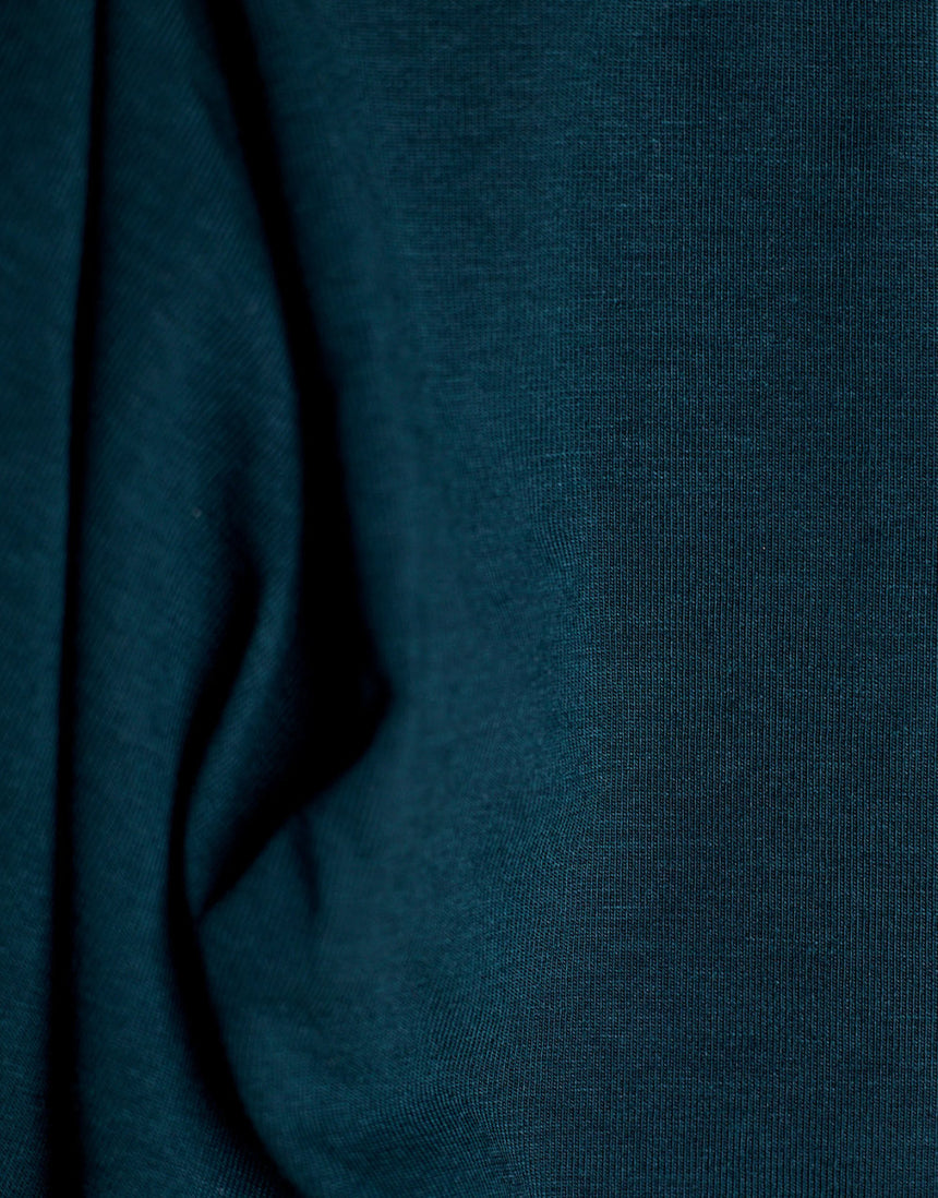 Forest Teal Modal Jersey Fabric, Atelier Brunette