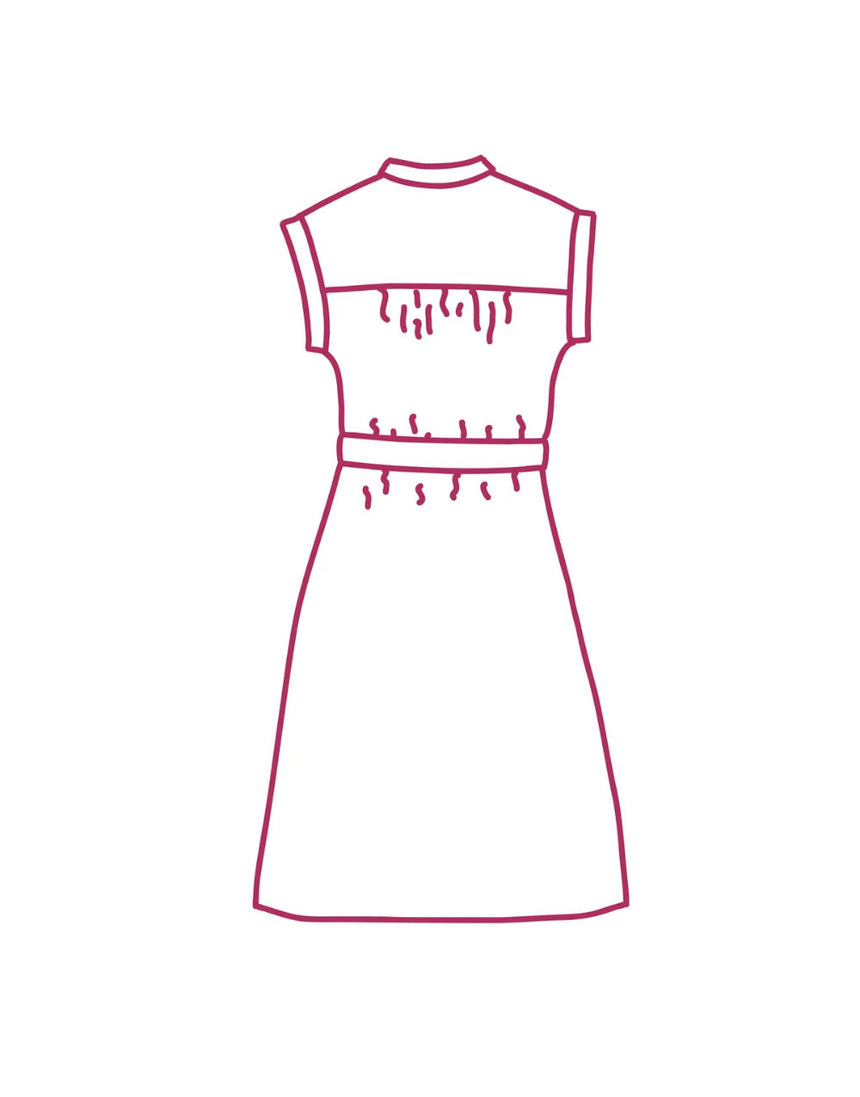 Ava Dress Sewing Pattern, Atelier Jupe