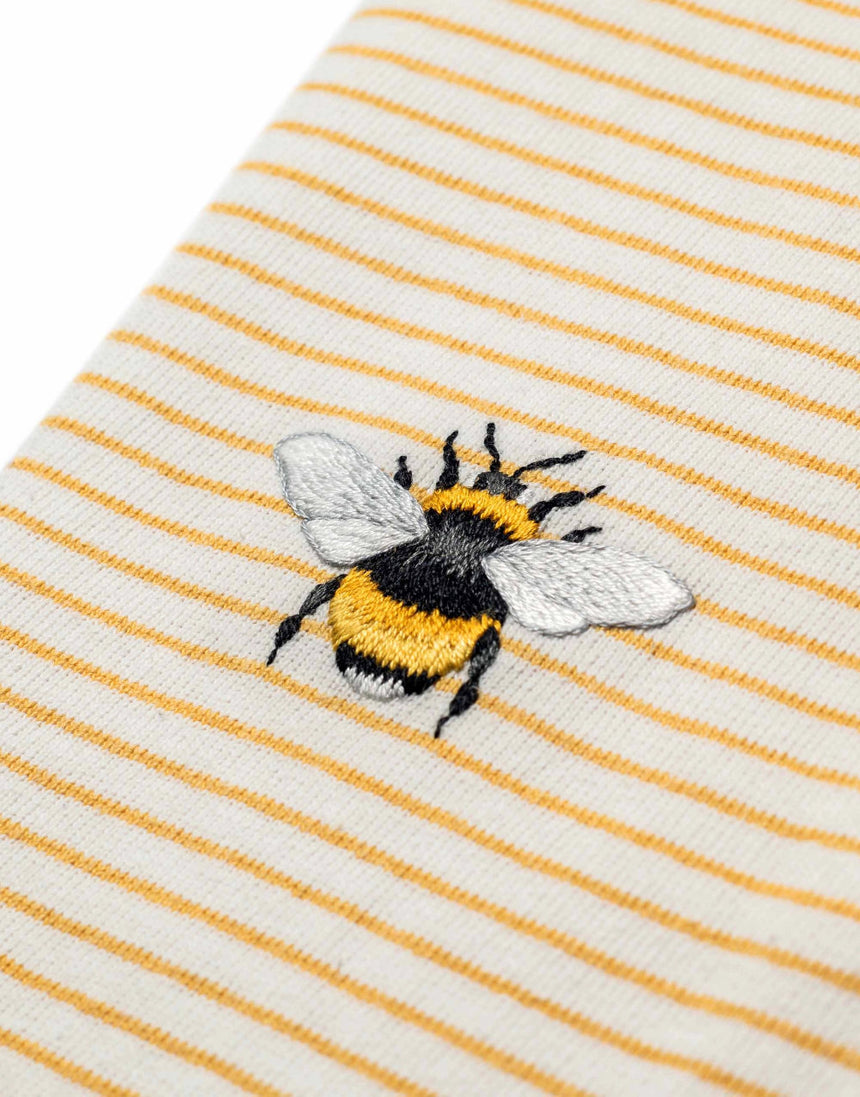 Sweet Honeybee Stick & Stitch Embroidery Patterns, Blackbird & Bloom