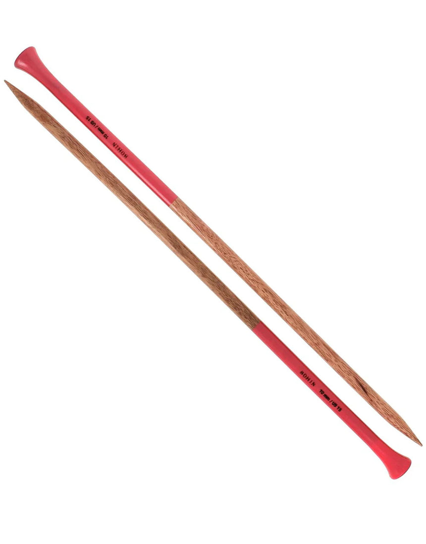 Bohin Mango Wood Knitting Needles
