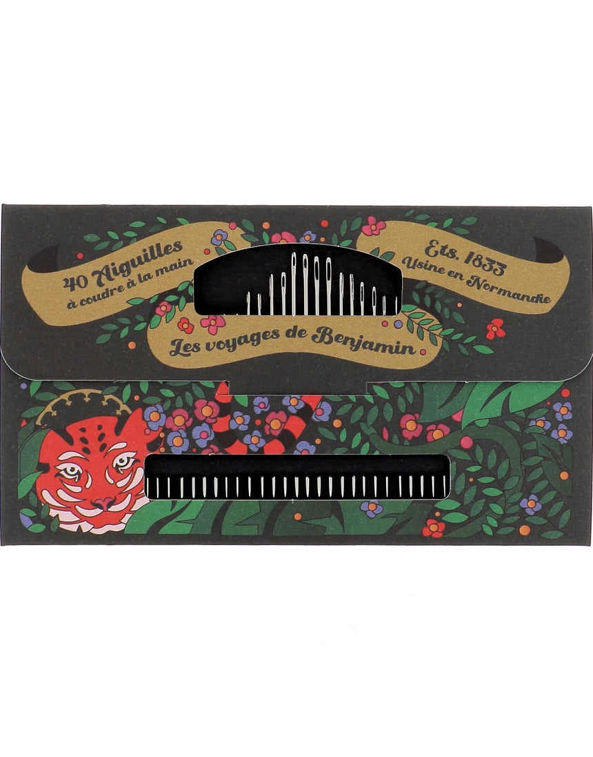 Bohin Benjamin's Travels Assorted 40 Sewing Needles Book