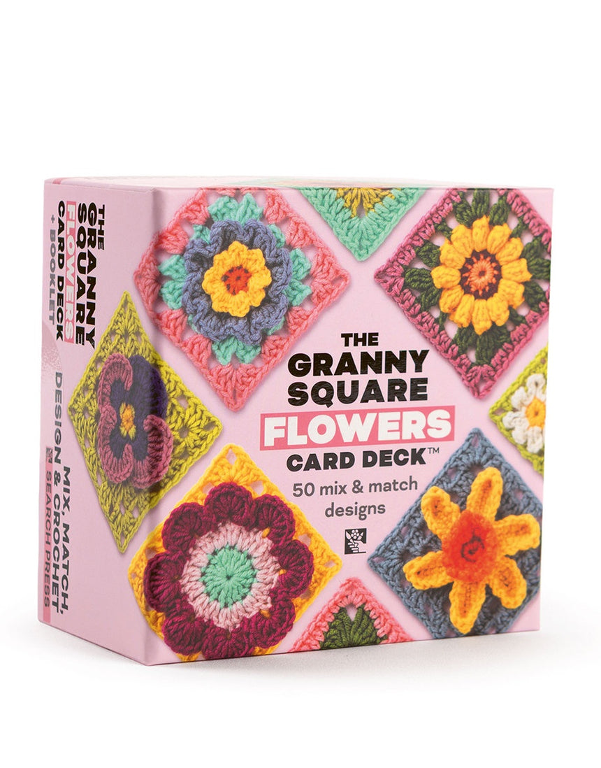 The Granny Square Flowers Card Deck by Claire Montgomerie