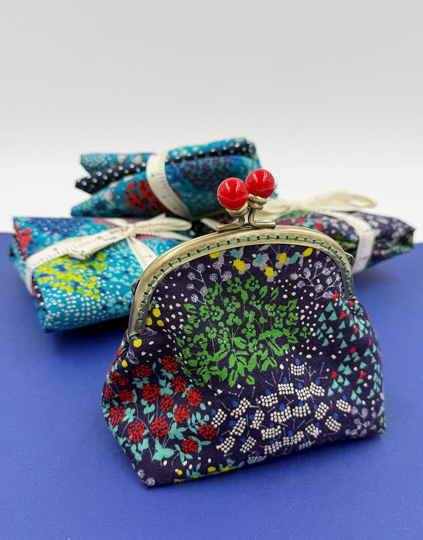 Echino Clasp Purse Clothkits® Sewing Kit, Various Colours