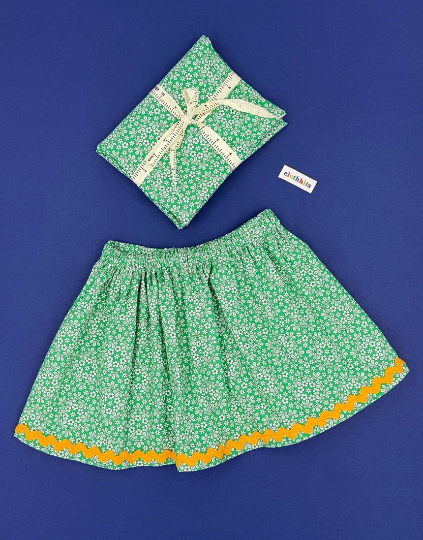 Clothkits® Easy Gathered Skirt Dressmaking Kit, Liberty Cotton Poplin