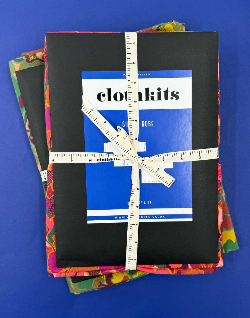 Clothkits® Simple Robe Kit in Liberty Lantana Prospect Flower