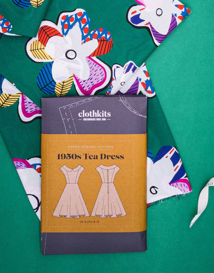 Clothkits® 1950s Tea Dress Kit in Liberty Tana Lawn