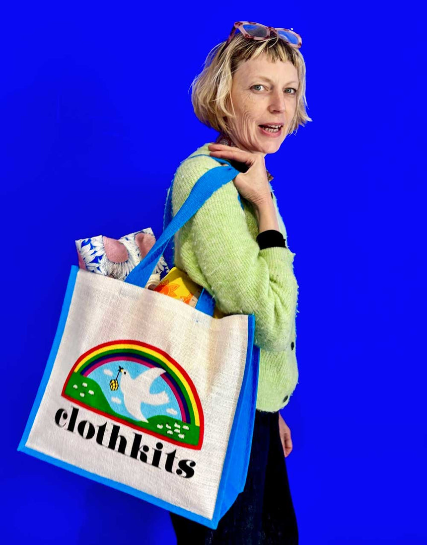 Clothkits Jute Shopping Bag