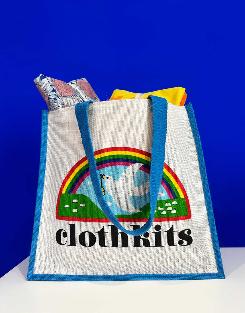 Clothkits Jute Shopping Bag
