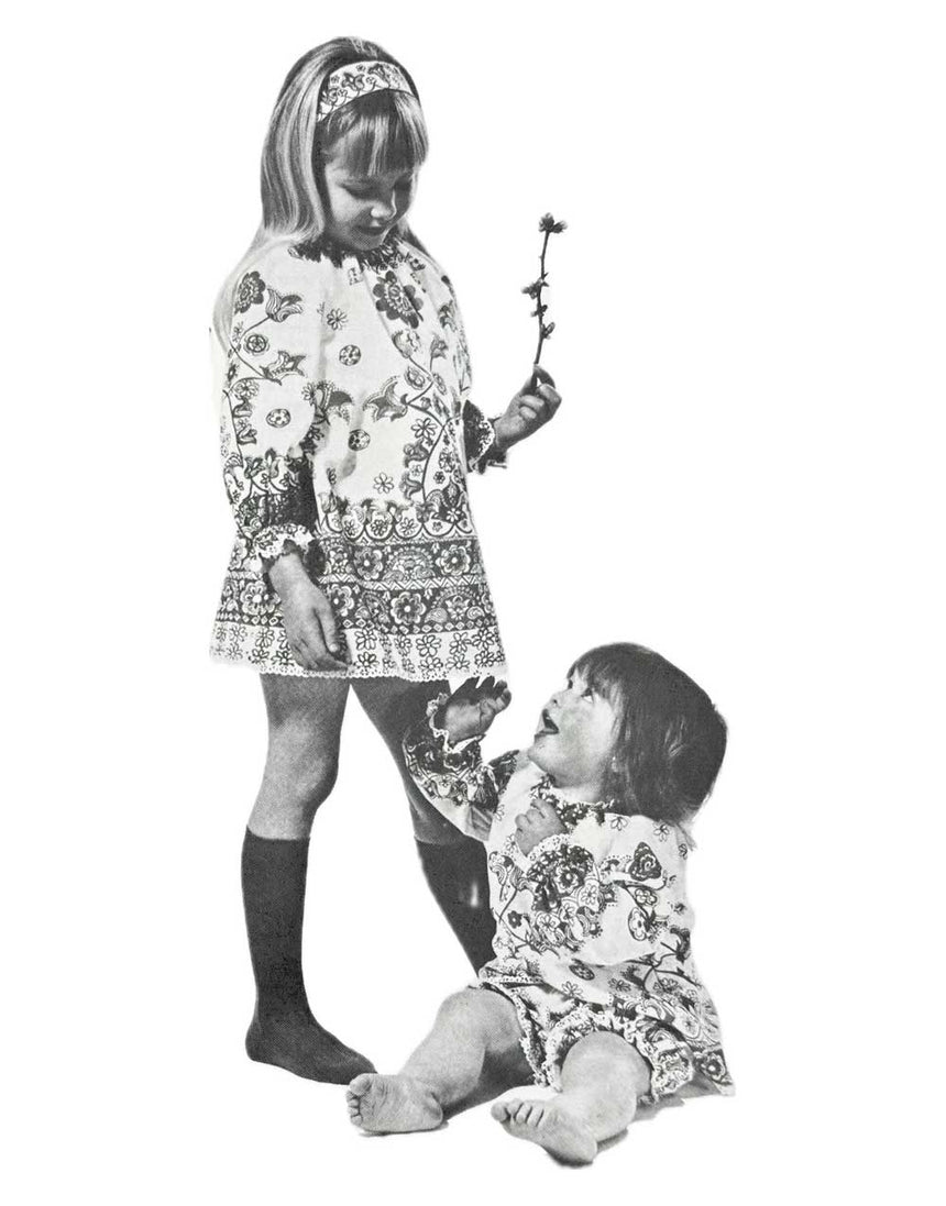 Girl's Summer Dress Set, Clothkits® Dressmaking Kit, Ages 2-3