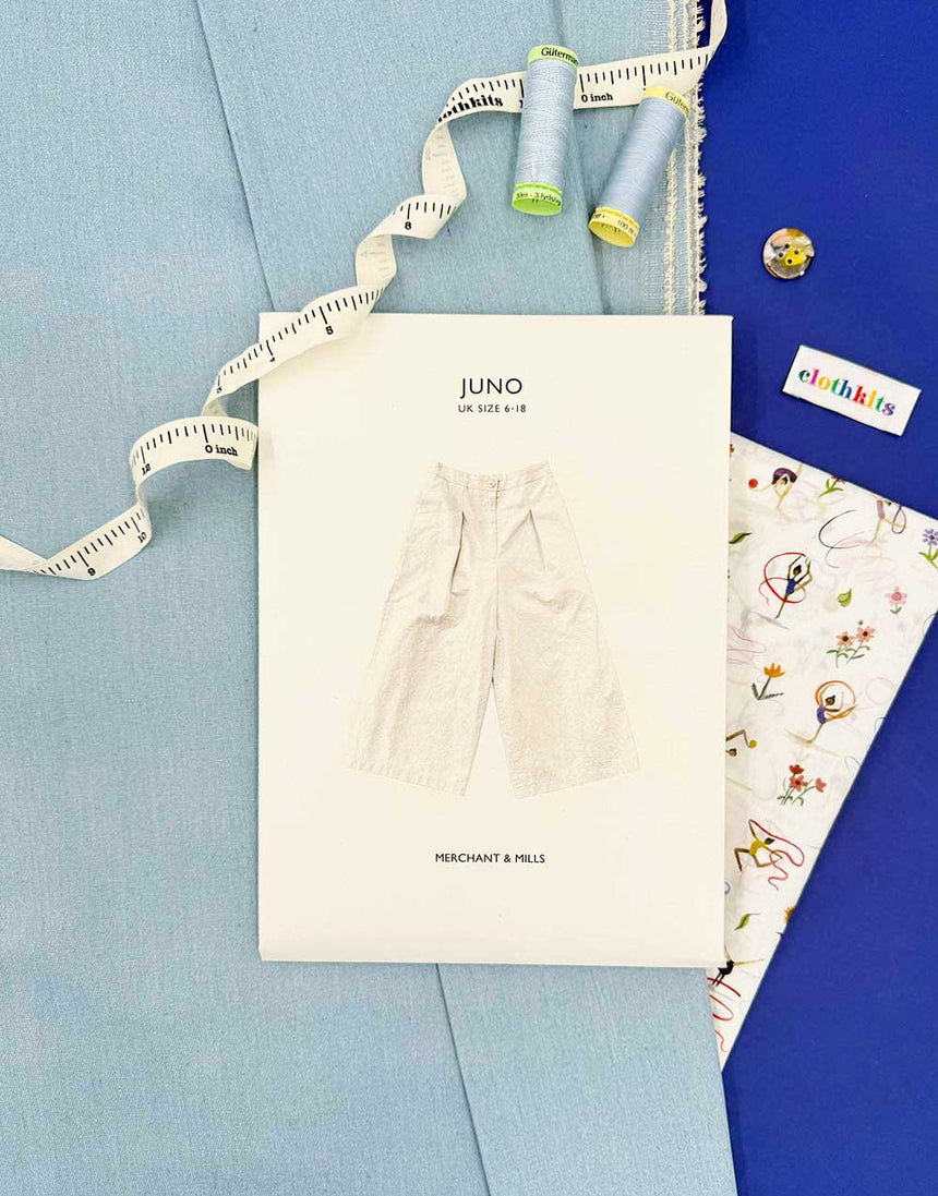 Denim Juno Culottes Dressmaking Kit, Merchant & Mills