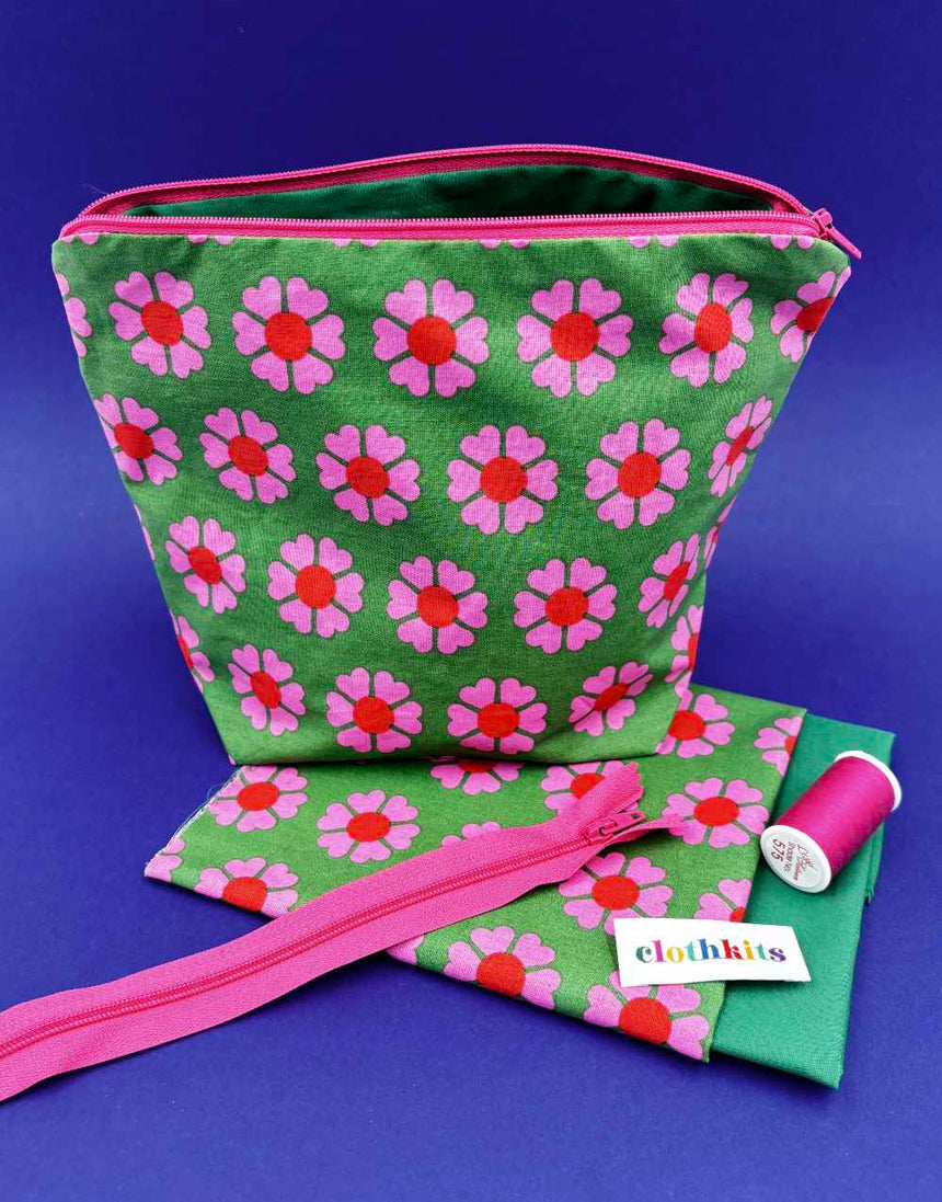 Wash Bag Sewing Kit Clothkits® Various Designs