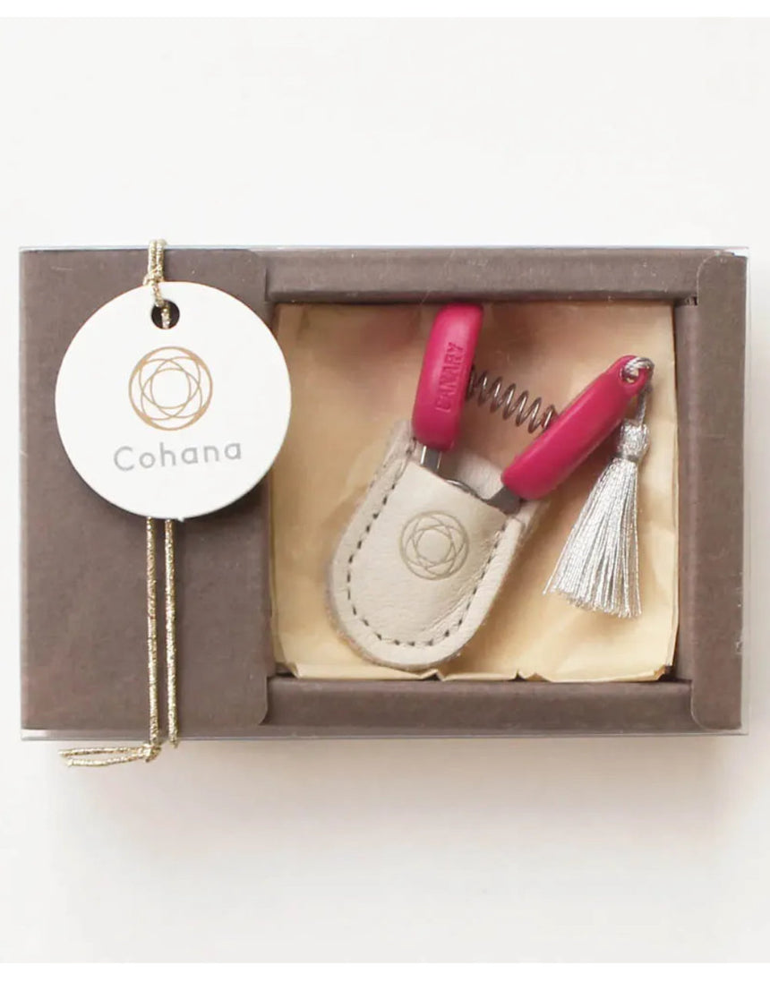 Cohana Seki Mini Scissors, Kantsubaki Pink (Limited Edition)