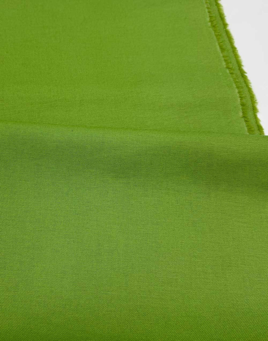 Lime Green Cotton Canvas Fabric