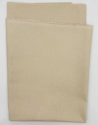 Remnant 85cm - Natural Seeded Cotton Canvas Fabric