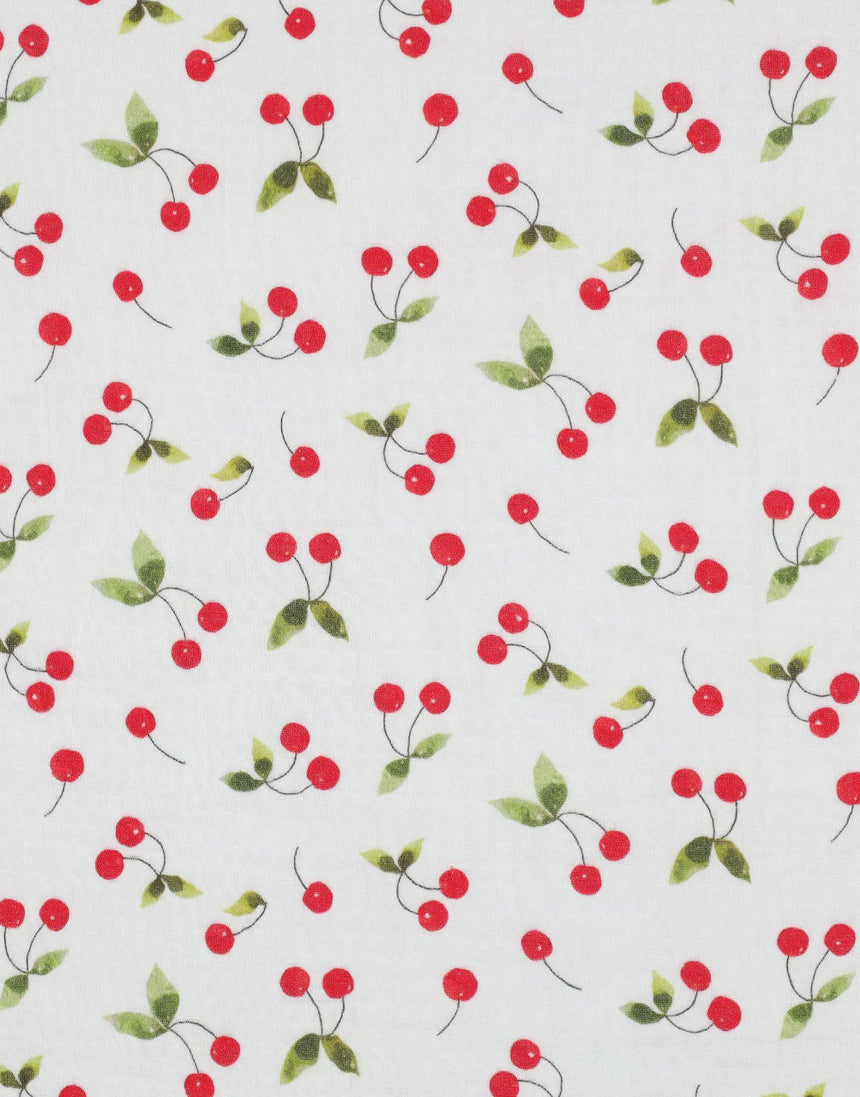 Cherry Cotton Double Gauze Fabric