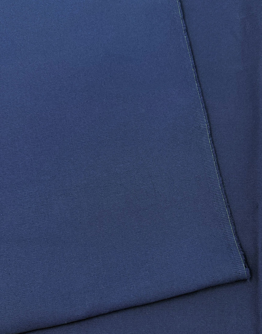 Dark Navy Blue Cotton Drill Fabric