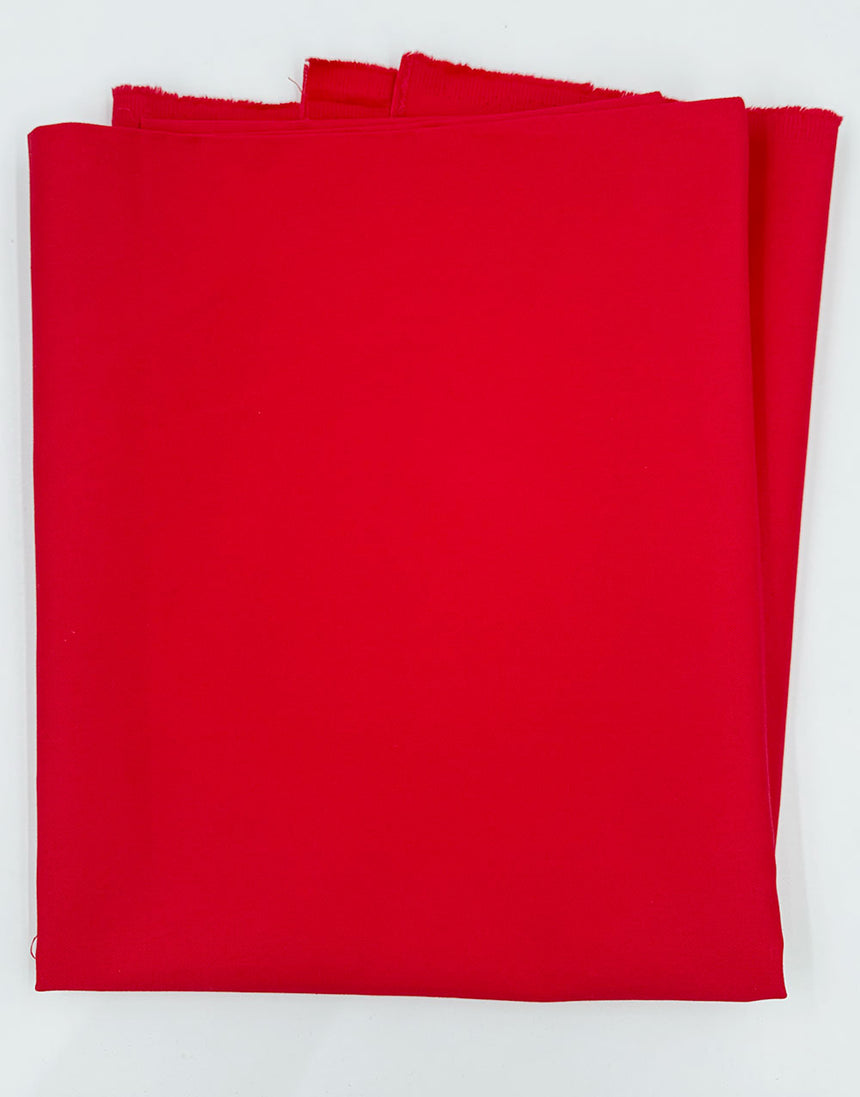 Red Cotton Drill Fabric