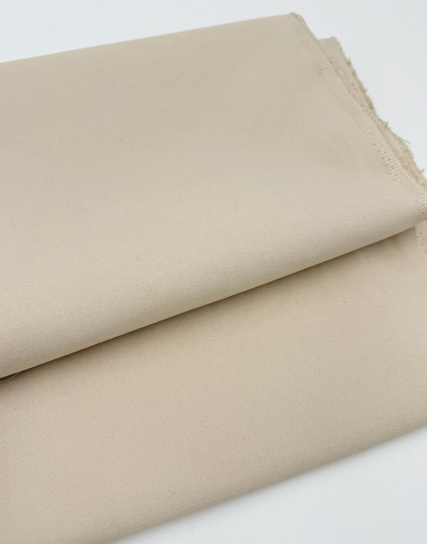 Stone Cotton Drill Fabric