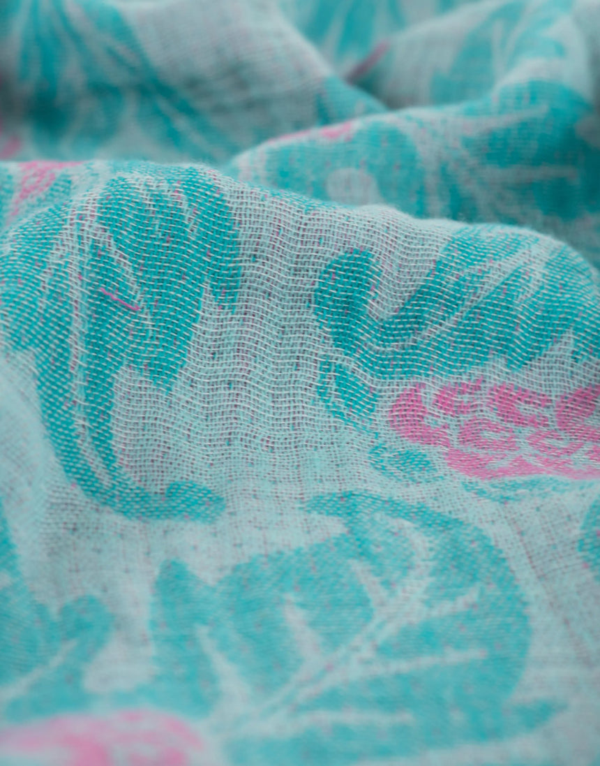 Curacao Breeze Cotton Hammam Jacquard Reversible Fabric