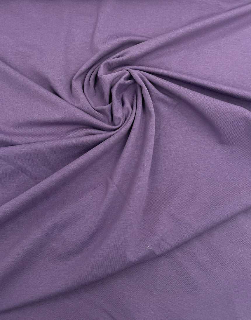 Grape Organic Cotton Jersey Fabric