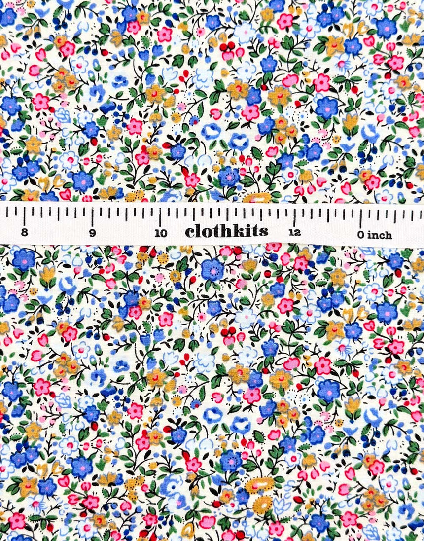 Spring Meadow Ditsy Printed Cotton Poplin Fabric