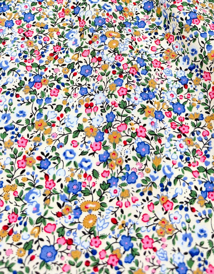 Spring Meadow Ditsy Printed Cotton Poplin Fabric