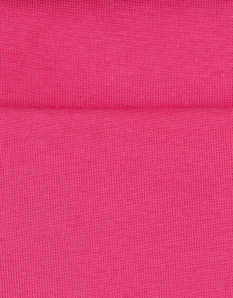 Fuchsia Pink Organic Tubular Rib Knit