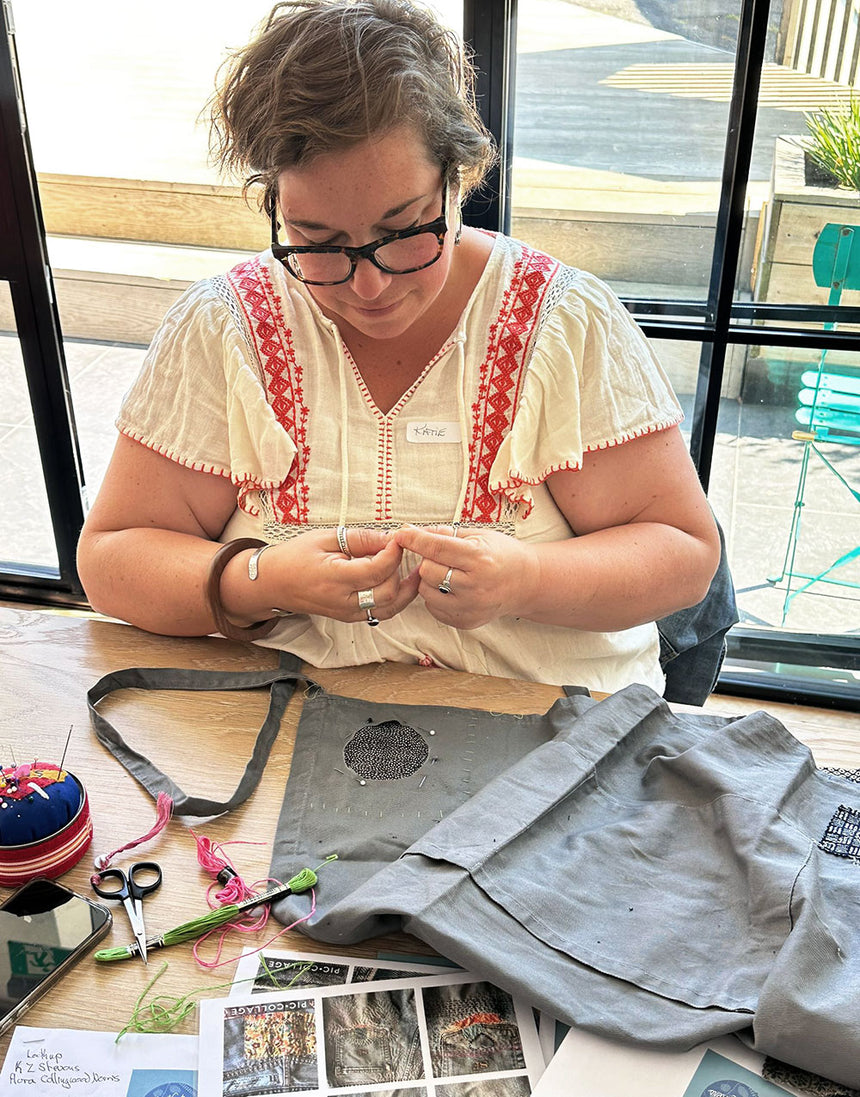 Stitching & Visible Mending, Boro & Sashiko Workshop | Half Day | Chichester Sewing Courses