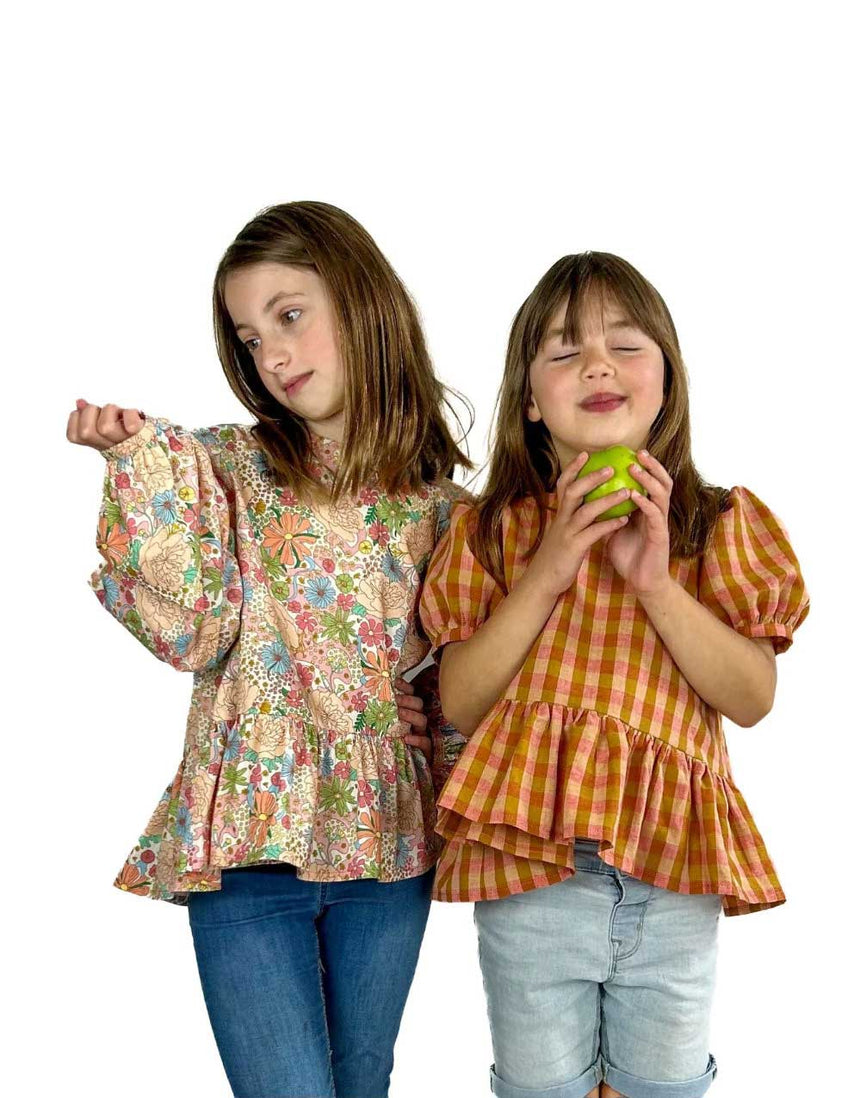 May Girl's Dress & Top Sewing Pattern, Dhurata Davies