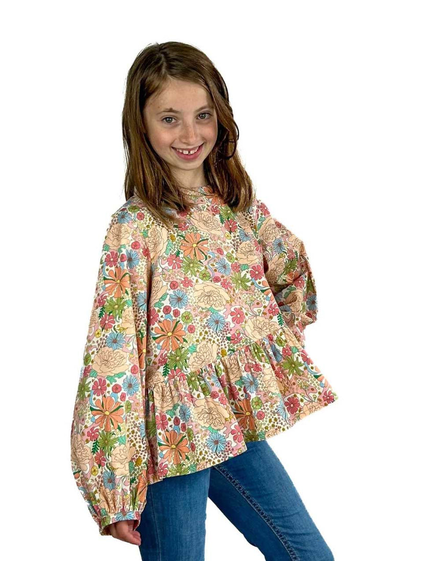 May Girl's Dress & Top Sewing Pattern, Dhurata Davies