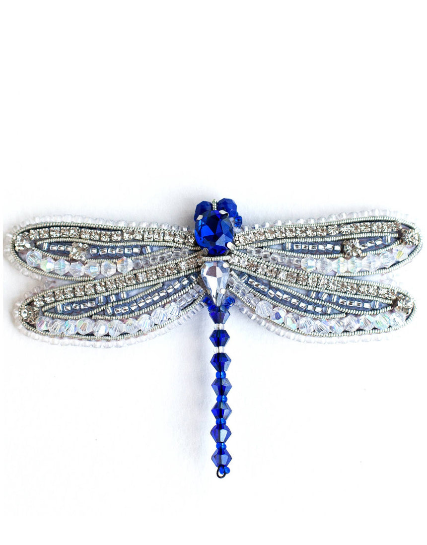 Dragonfly Beaded Embroidery Brooch/Hanging Decoration Kit