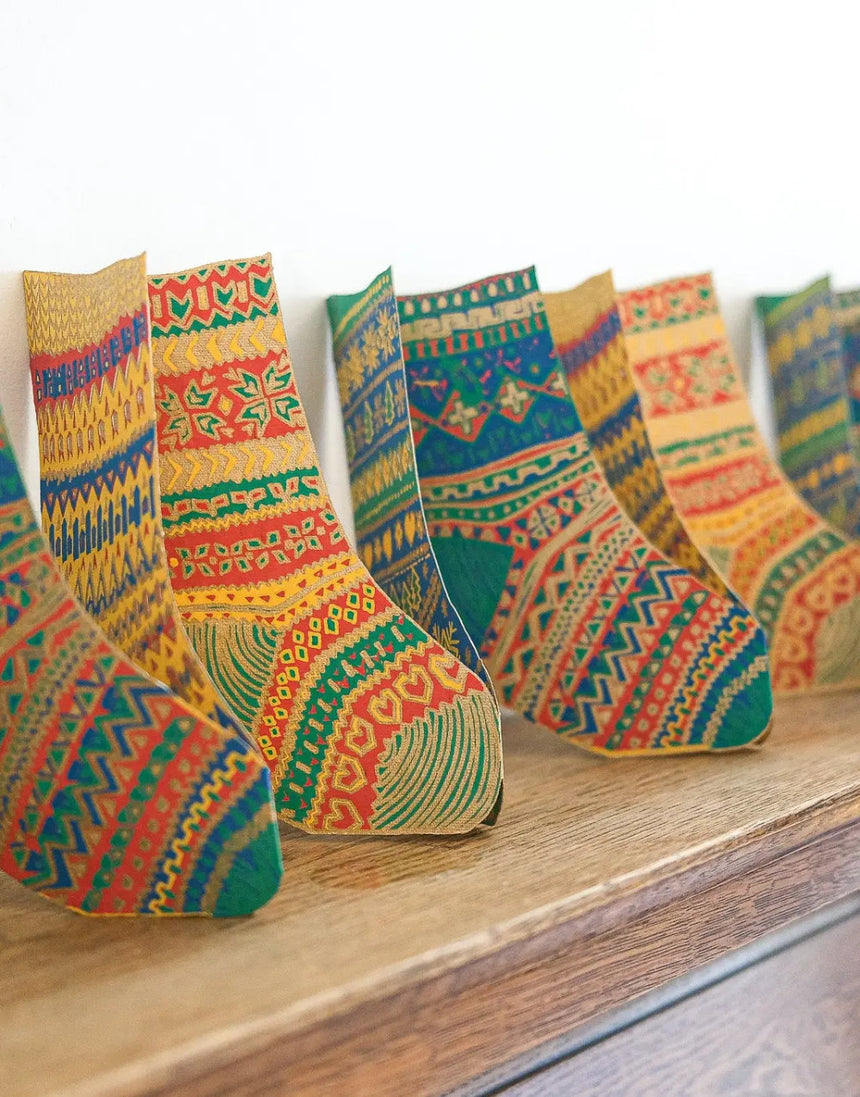 Stockings Concertina Garland, East End Press