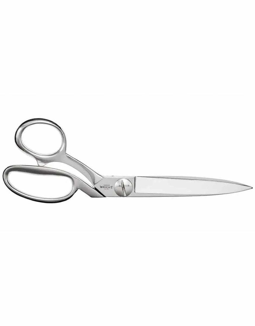 10" Left Handed Sidebent Dressmaker Tailor Shears, Ernest Wright