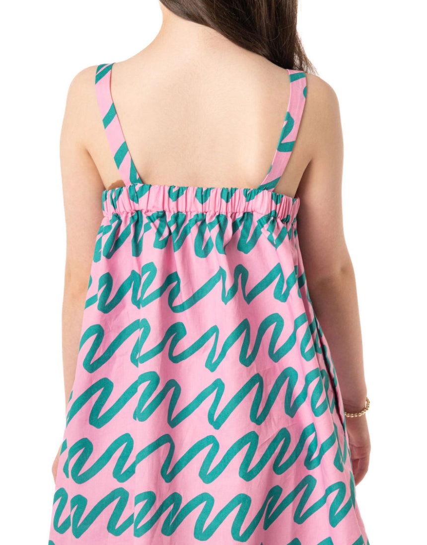 Ettle Dress & Top Children's Sewing Pattern, Little Rosy Cheeks