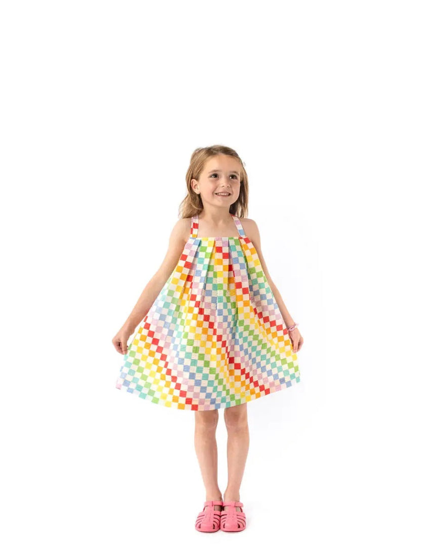 Ettle Dress & Top Children's Sewing Pattern, Little Rosy Cheeks