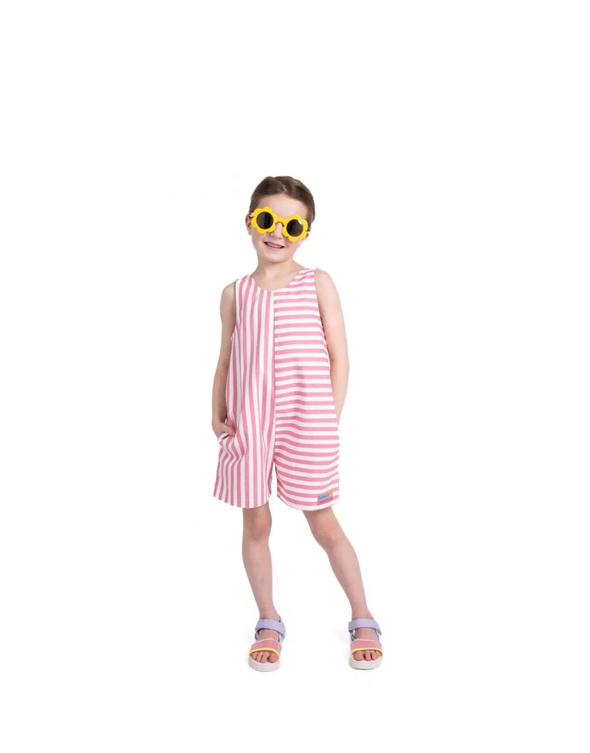 Folly Jumpsuit Children's Sewing Pattern, Little Rosy Cheeks