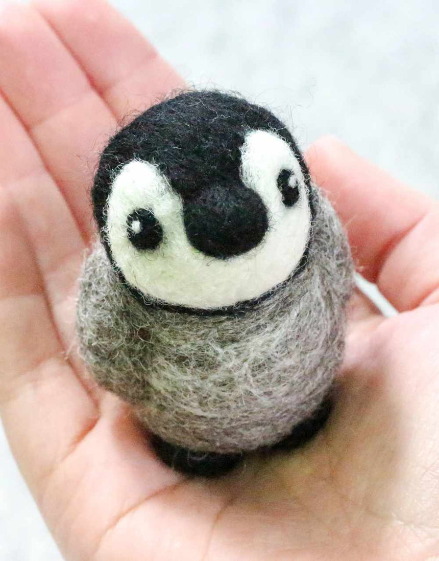 Penguin Mini Needle Felting Kit, Hawthorn Handmade