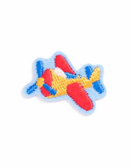 Small Aeroplane Iron on Patch