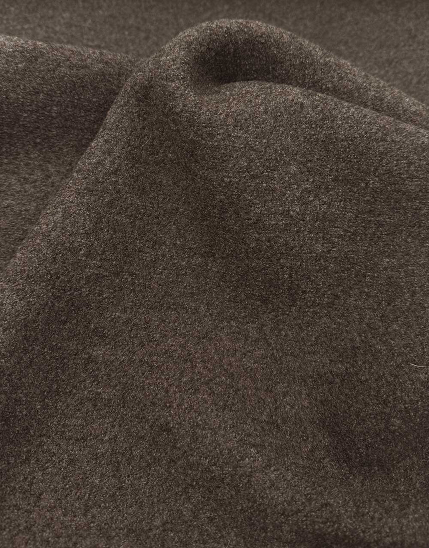 Walnut Italian Luxury Boiled Wool