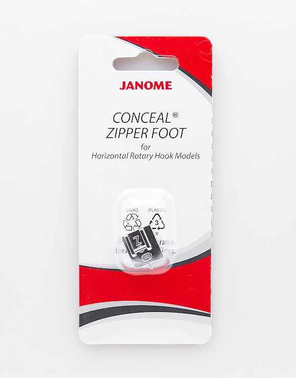 Janome Concealed Zipper Foot - Cat B/C
